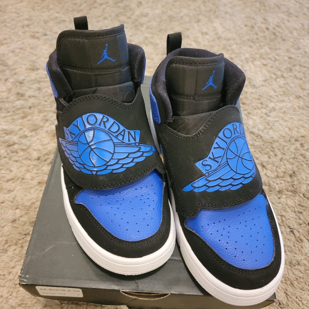 Kids Velcro Jordans